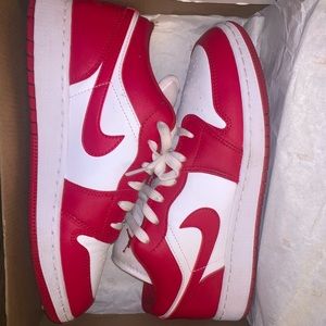 Jordan 1 Low Gym Red White